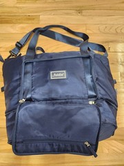 The Foldie 40L The Original Foldable Travel Bag Navy Blue Retail: $79