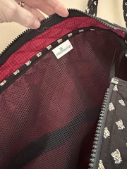 Vera Bradley retired Classic Black garment bag