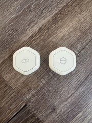 Two Small Cadence Capsules With Two Different Type Of Tablet Labels