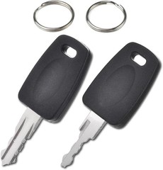 TSA Key 002 007Universal Lock Key Master Suitcase with 2Pcs Rings for Forgotten