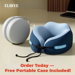 U Shaped Memory Foam Neck Pillows Soft Travel Pillow Massage Neck Pillow Sleepin