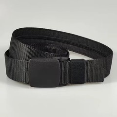 Travel Security Belt Hidden Money Pouch Wallet Pocket Waist Belt Safe Non-Metal.