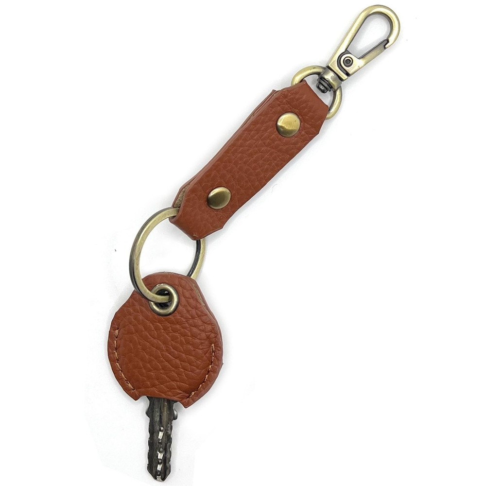 Genuine Leather Key Sleeve Handmade Key Ring Holder Stylish Key Case Cover fo…
