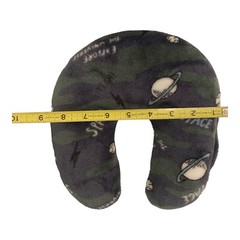 Mario Lopez Space Universe Neck Pillow Kids Travel Nap Blue READ*