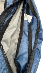 eBags Pack-it-Flat Toiletry Cosmetic Bag Blue Hanging Travel Kit Multi Pocket