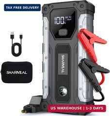 WOLFBOX Jump Starter , 5000A Portable Car Battery Booster FAST SHIPPING USA