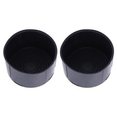 MOTOKU Center Console Cup Holder Insert Rubber for Ram 1500 2009-2015 black