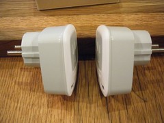 Tessan TYPE E/F Travel Adapter with 2 USB Port – TS-AP2U-EF-Gray