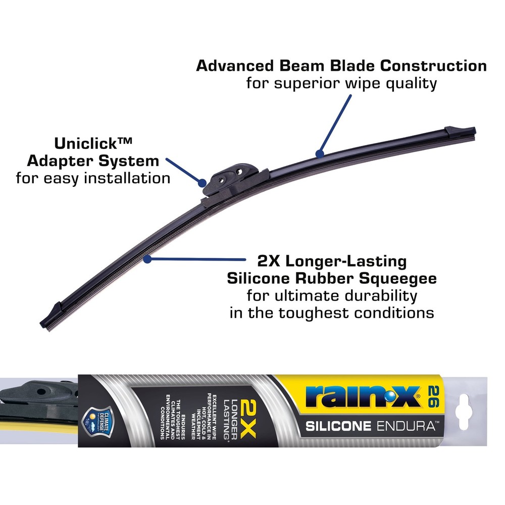 Rain-X Silicone Endura Premium All-Weather 26″ Windshield Wiper Blade