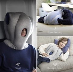OSTRICHPILLOW Sleepy Blue Original Napping Pillow