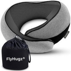 Almohada De Viaje Ergonomica Con Espuma De Memoria Para Aviones De Lujo