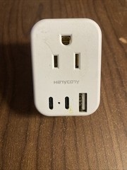 European Travel Plug Adapter USB C, HANYCONY International Plug Adapter, US