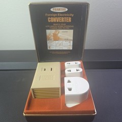 FRANZUS FOREIGN ELECTRICITY CONVERTER KIT 1600 WATT 220V TO 110V CA-1600 VINTAGE