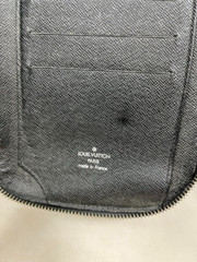 LOUIS VUITTON Taiga Organizer Atoll Travel Case Ardoise M30652 LV Auth Japan