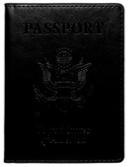PU Leather Passport Holder Vaccine Card Cover Travel Wallet Case
