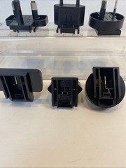 3 Sets Of 2 Universal Power Adapter ATTACHMENTS ONLY Unbranded