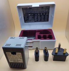Voltage Valet Foreign Travel Voltage Converter Kit Model VCCP 50 Watt/1600 Watt