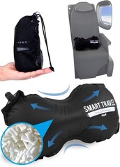 Travel Products Inflatable Travel Lumbar Pillow for Airplane Seat – Adjustabl…