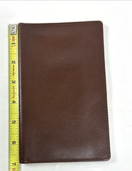 Vintage MCM Minimalist Hazel Leather Long Wallet Tall Billfold Passport Holder