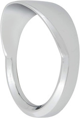 67799 Chrome Plastic Speed/Tach Gauge Cover with Visor for Freightliner Cascadia