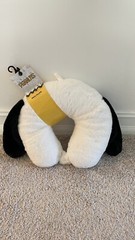 New Peanuts Snoopy Travel Neck Pillow Cushion