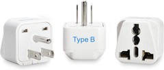 Ceptics Denmark Travel Plug Adapter Type K – 3 Pack GP-20-3PK
