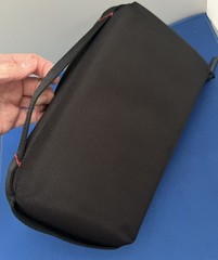 Tomtoc Navigator Black Zip Around Travel Dopp Kit Toiletry Accessory Tech Pouch