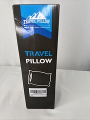 PEUJEW Travel Pillow Memory Camping (Yellow) Medium 17.7x12x4/3 In