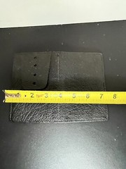 Passport Wallet Unisex Black Unbranded Credit Cards Travel Compacted ID Holder