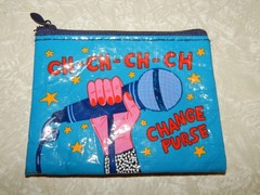Blue Q Small Bag Coin Purse Pouch *95% Recycled Rice Bags* 3″x4″ Gift Cards Cash