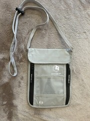 VENTURE 4TH V4-01-NP-GR RFID Blocking Travel Wallet – Gray