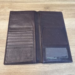Vintage Hartmann Brown Belting Leather Travel Docs Passport Wallet