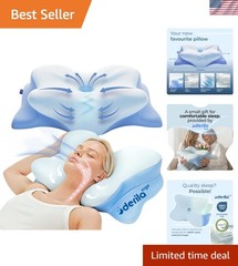 Advanced Medium-Firm Cervical Pillow – Ideal for Neck Support & Spinal Alignment