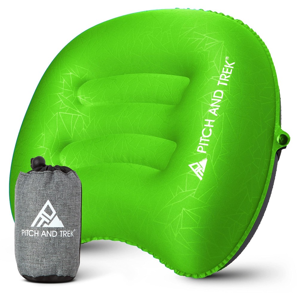 Camping Pillow with Removable Cover, Ultralight Portable Compact Inflatable P…
