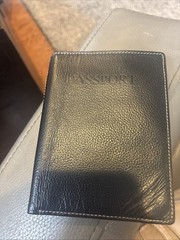 Passport Wallet Genuine Leather With Space For Cards