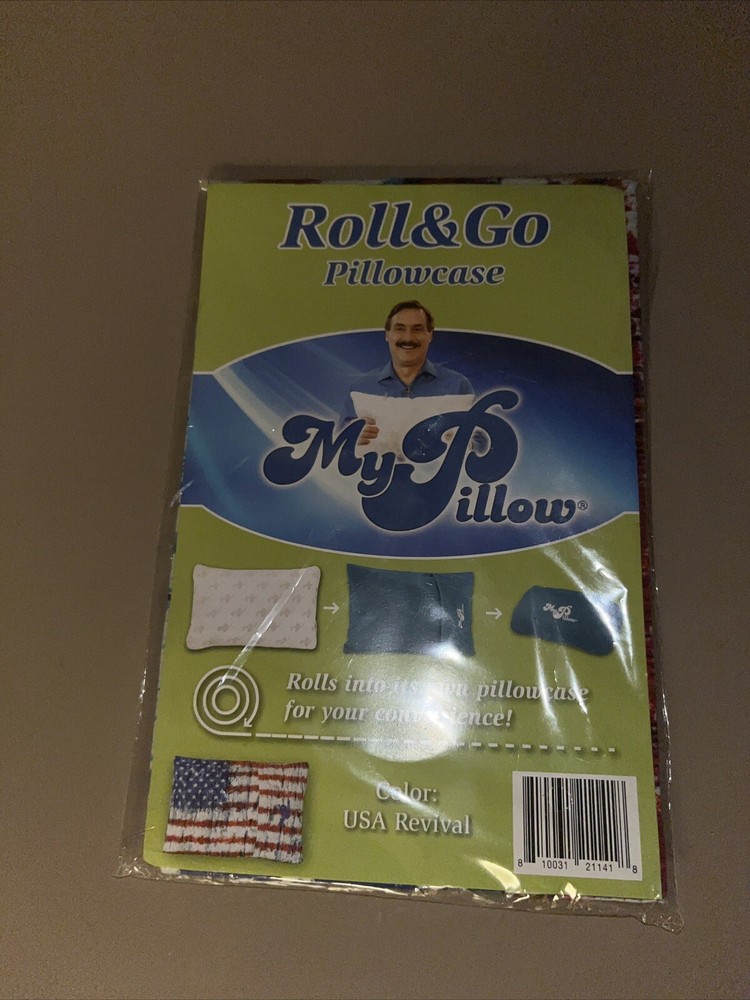 My Pillow Roll & Go Pillowcase USA Revival (Flag) Color GoAnywhere