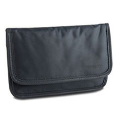Travelon Safe ID (RFID Blocking) Nylon Boarding Pouch-Off Black, (Style #12601)