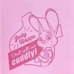 NEW Disney Zootopia Passport Holder & Luggage Tag Set Judy Hopps Bunny Pink CUTE