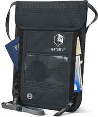 VENTURE 4TH Neck Wallet – RFID Blocking Passport Holder for Travel, Hidden Pa…