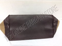 Mark Graham Pottery Barn MG Canvas Leather Supply Toiletry Case Bag Pouch Brown