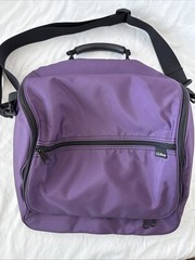 LL Bean Personal Organizer Toiletry Bag Large Toiletries Hanging Travel Purple