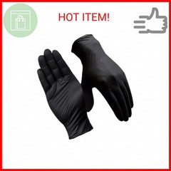 SLICK KIT Disposable Nitrile Gloves, 4 Mil Latex-Free Powder-Free Industrial Glo