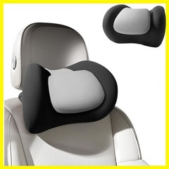 100% Memory Foam Neck Pillow, Ergonomic Headrest for Car Seat | Driver Neck P…