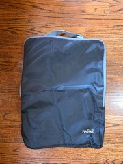 Bagail 4 Set Compression Packing Cubes Travel Accessories Expandable Black