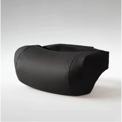 Memory Foam Car Neck Pillow PU Leather Headrest Cushion Auto Seat Neck Support
