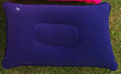 Wholesale Outdoor Pvc Pillows Travel Camping Thick Flocking Rectangular Inflatab