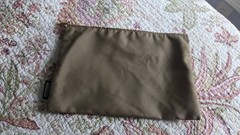 Hartmann Zippered Toiletry Bag – Plastic Lined Nylon Accessory Pouch Vintage