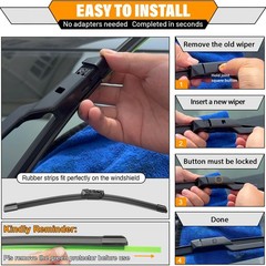 AUTOBOO 3-Pack Windshield Wiper Blades for Subaru Outback 2020-2025, Original…