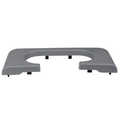 Center Console Cup Holder Replacement Pad 99-10 F250/F350/F450, Grey