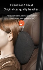 2PCS Memory Cotton Car Headrest Neck Support Car Accessories Seat Class Soft